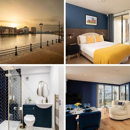 River Side Apartment, City Centre - Beautiful View And Free Parking! Belfast Kültér fotó